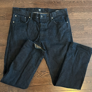 GRAMERCY Dark Wash Slim Straight Leg Denim Blue Jeans